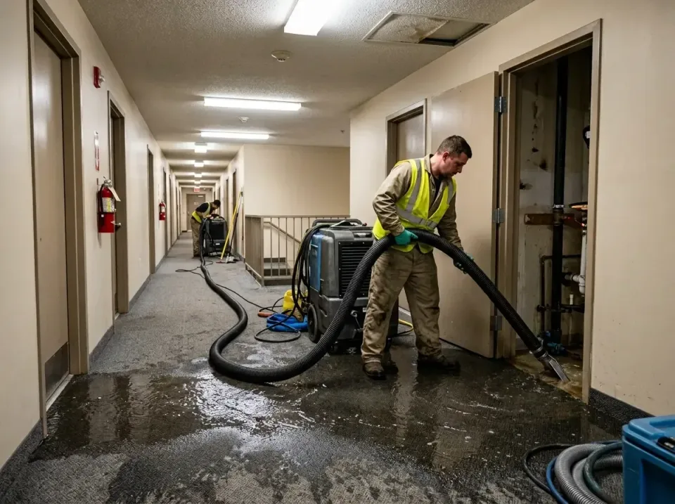 multi-unit-apartment-hallway-f-005 — frequently asked questions, Emergency Burst Pipe Water Extraction & Removal in Paloma C…
